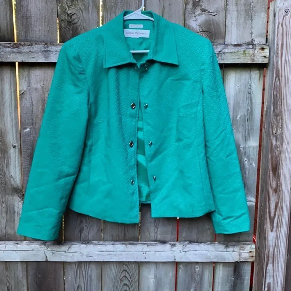 Rena Rowan Green Blazer sz. S
